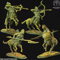$10.004x Centaur female Warriors bundle