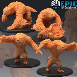 $11.90Owlbear Set / Forest Beast / Owl Bear Hybrid Collection