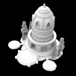 $11.99A09 Elven :: Possibly Cool Dice Tower