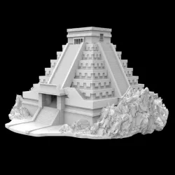 $11.99B01 Mayan :: Possibly Cool Dice Tower