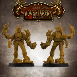 $12.00Adventurers Guild - LEVEL UP! Artificer Female (32mm scale modular Miniature) - set of 3 figures