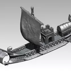 $12.95bireme roman / greek (stl file) V2 *Updated
