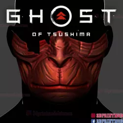 $19.99Japanese Oni Samurai Mask - Ghost of Tsushima - Cosplay Halloween Helmet