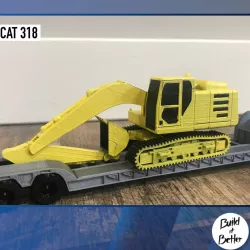 $2.00Cat 318 Excavator 1/64 Scale