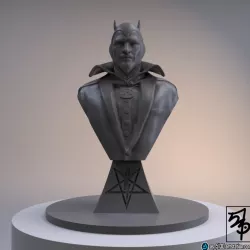 $2.00The Devil. (3D Printable Model)