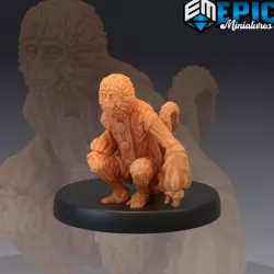 $2.90Pirate Monkey Sitting / Corsair Ape Mascot