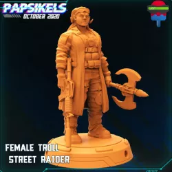 $2.99FEMALE TROLL STREET RAIDER