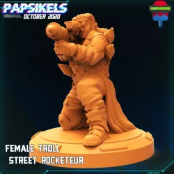 $2.99FEMALE TROLL STREET ROCKETEUR