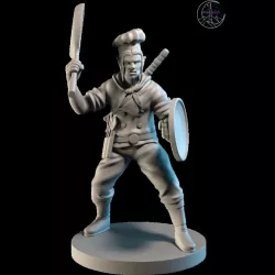 $2.99Half Orc Chef Female Fighter