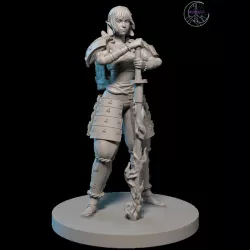 $2.99Samurai Girl with Flame Sword