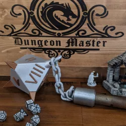 $2.99The Dice Damage Weapon D8 Flail