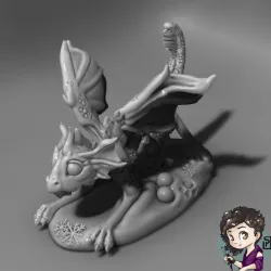 $2.99White Baby Dragon