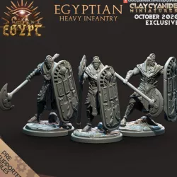 $20.00Egyptian Heavy Infantry