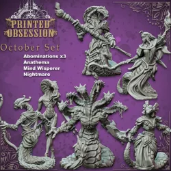 $29.00Half Snake Forgotten Tribe Pack - 6 pre supported miniatures - D&D - 32mm scale