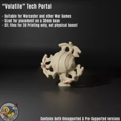 $3.00Tech Portals - Gate, Doorway, or Objective for Sci-Fi Wargaming