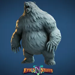 $3.49Grizzly Bear Miniature - pre-supported