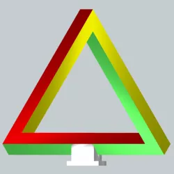 $3.603d Infinity impossible triangle