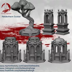 $3.95Dark Realms Heldenheim - Landmark Scatter Pack 1