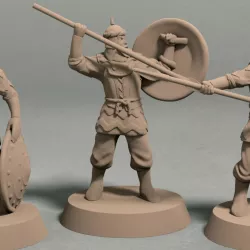 $3.99Empire of Jagrad soldiers with spear pack (3 miniatures)