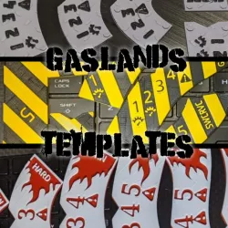 $3.99Gaslands- Deluxe Movement Templates set 1