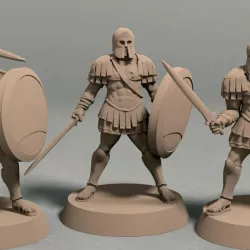 $3.99Realm of Eros soldiers with sword and shield pack (3 miniatures)