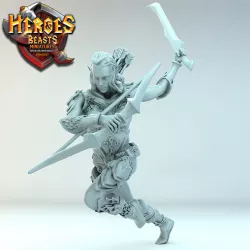 $3.99Wood Elf ( sword charging)