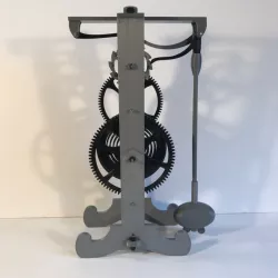 3D printed Galileo escapement clock spring driven
