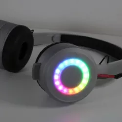 3D printed RGB head phones