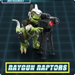 $4.00Raygun Raptors Artillerist
