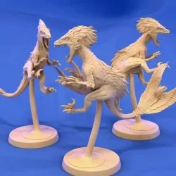$4.99Feathered Raptor (Jump attack pose)
