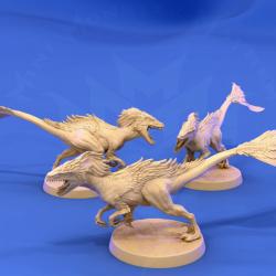 Jump Attack Raptor raptor attack 3d models 【 STLFinder