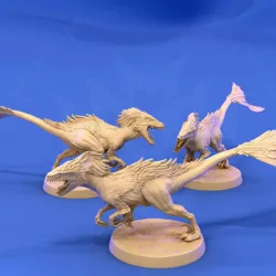 $4.99Feathered Raptor (running attack pose)