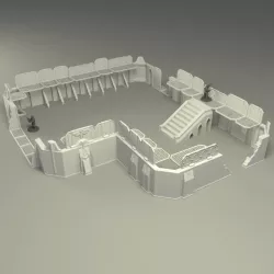 $4.99Industrial Tabletop Terrain Walls Kit