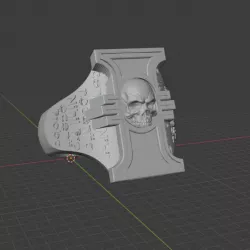 40K Inquisitor Insignia Ring
