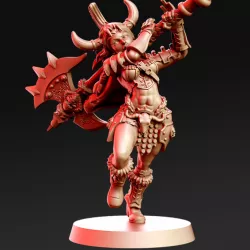 $5.00Cronia - Barbarian Female - 32mm - DnD