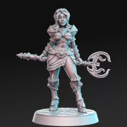 $5.00Emerald - Female Wizard - 32mm - DnD