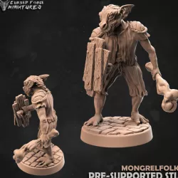 $5.00Mongrelfolk rpg miniature