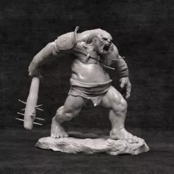 $5.00Orc Berserker Pose 2 - Presupported