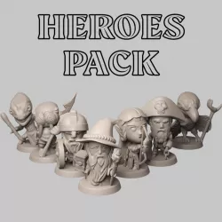$5.00SALE - Kingdom of Aros - Miniatures