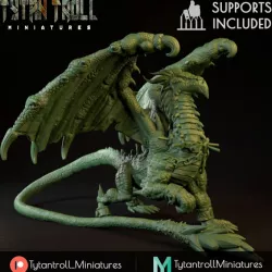 $5.00Shackled Dragon [Professionally Pre-Supported]
