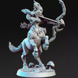 $5.00Ypponia - Female Centaur Archer - 32mm - DnD -