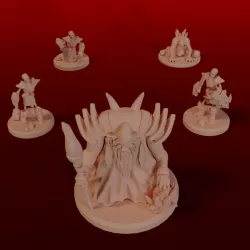$5.47Monsters - Tiger Shaman, Skulls and Naga