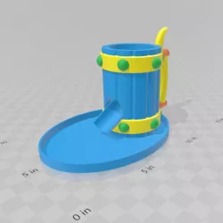 $5.99mug style dice tower