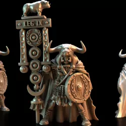 $5.99Signifer on foot - LEGIO IX HISPANA - Cursed Legion of Moloch