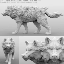 $5.99Winter Wolf (snarling)