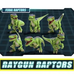 $6.50Raygun Raptors Feral Raptor Squad