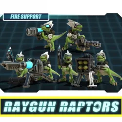 $6.50Raygun Raptors Fire Support Squad