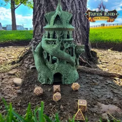 $6.99Druid Dice Tower - SUPPORT FREE!