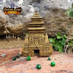 $6.99Monk Dice Tower - SUPPORT FREE!