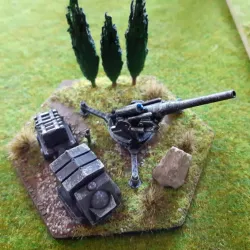6mm AA-Artillery with diorama